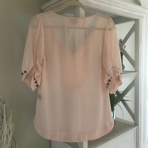 Angie Blush Blouse - Picture 2 of 5
